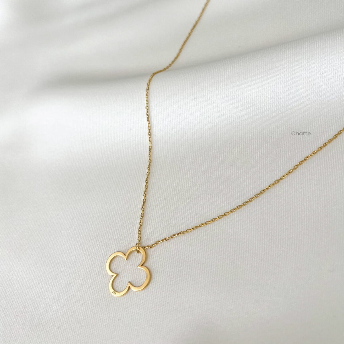 Złoty Naszyjnik Lily Damski